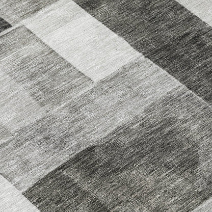 LOOMLAN Rugs Wovari Gray Washable Indoor-Outdoor Rug