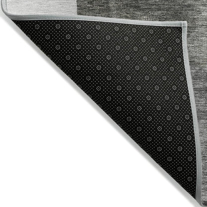LOOMLAN Rugs Wovari Gray Washable Indoor-Outdoor Rug