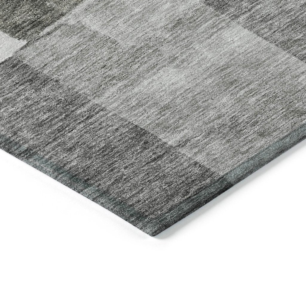 LOOMLAN Rugs Wovari Gray Washable Indoor-Outdoor Rug