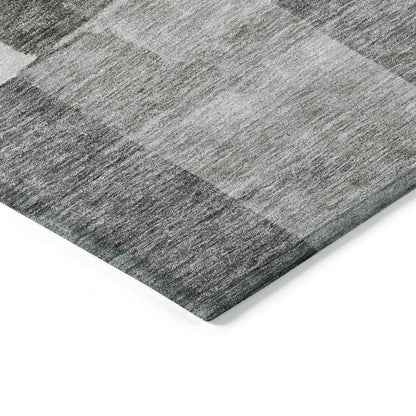 LOOMLAN Rugs Wovari Gray Washable Indoor-Outdoor Rug