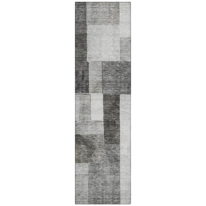 LOOMLAN Rugs Wovari Gray Washable Indoor-Outdoor Rug
