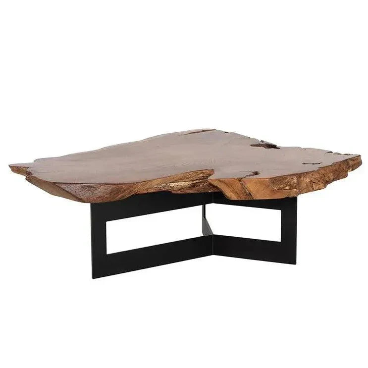 Wyatt Wooden Geometric Coffee Table