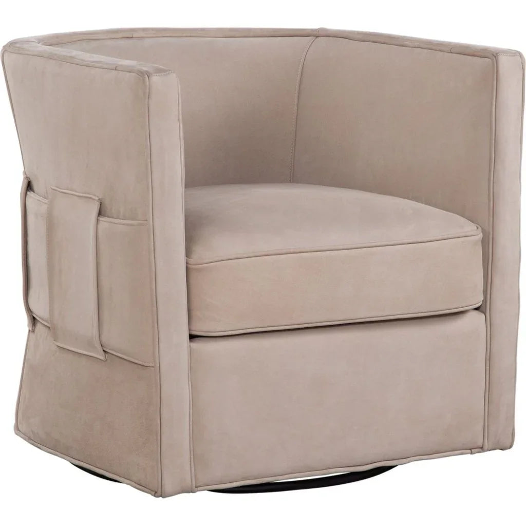 Wynn Leather Comfort Swivel Chair