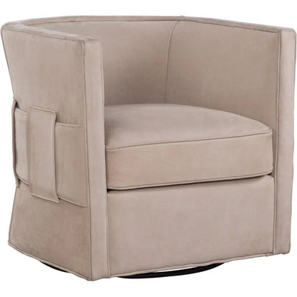 Wynn Leather Comfort Swivel Chair