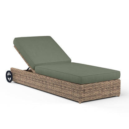 Havana Sunbrella Upholstered Adjustable Outdoor Chaise