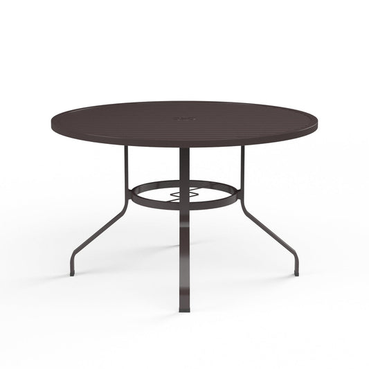 La Jolla Aluminum Made Round Outdoor Dining Table