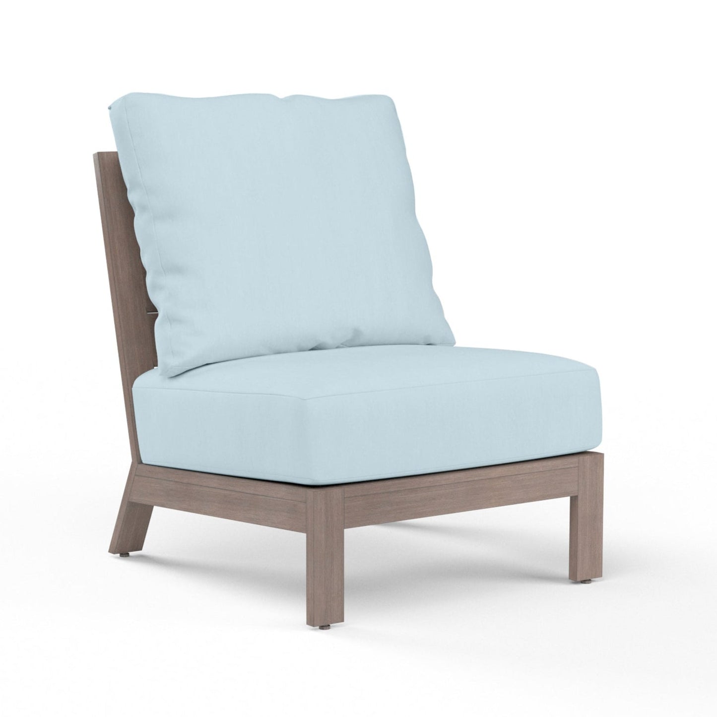 Laguna Sunbrella Upholstered Armless Outdoor Club Chair