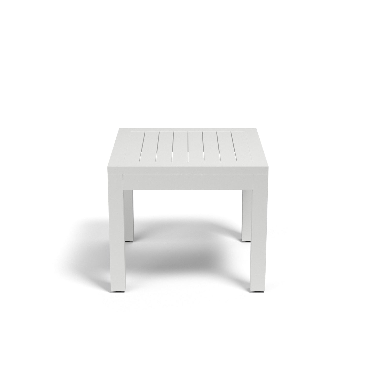 Naples Aluminum Made Outdoor End Table