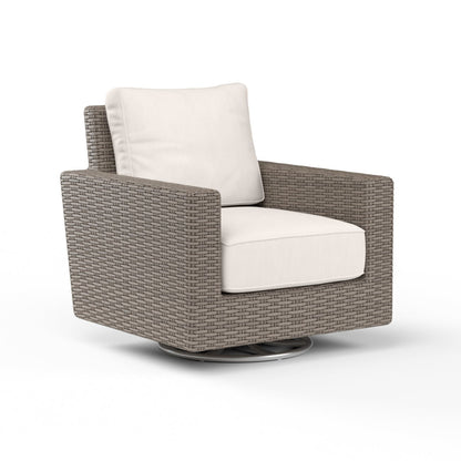 Coronado Sunbrella Upholstered Swivel Outdoor Rocker