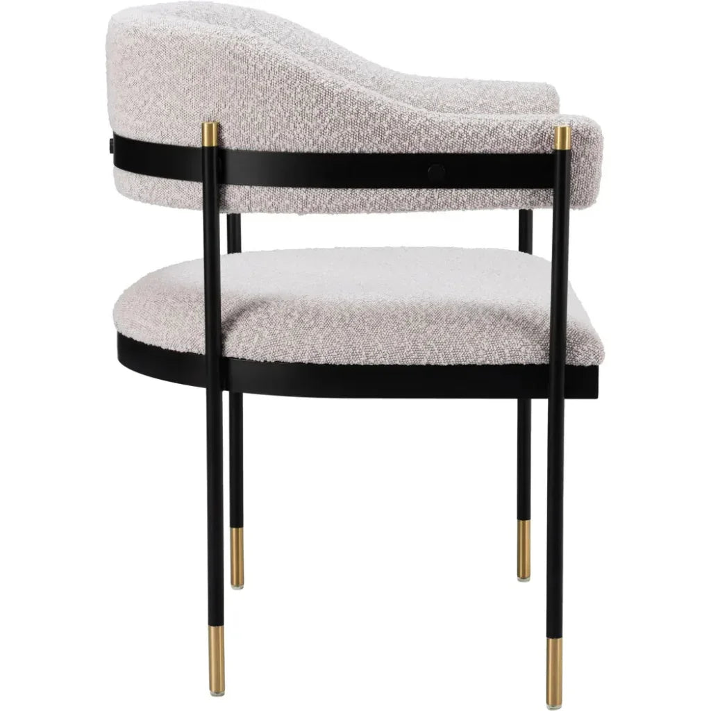 Zuo Modern Zadar Misty Gray Dining Arm Chair