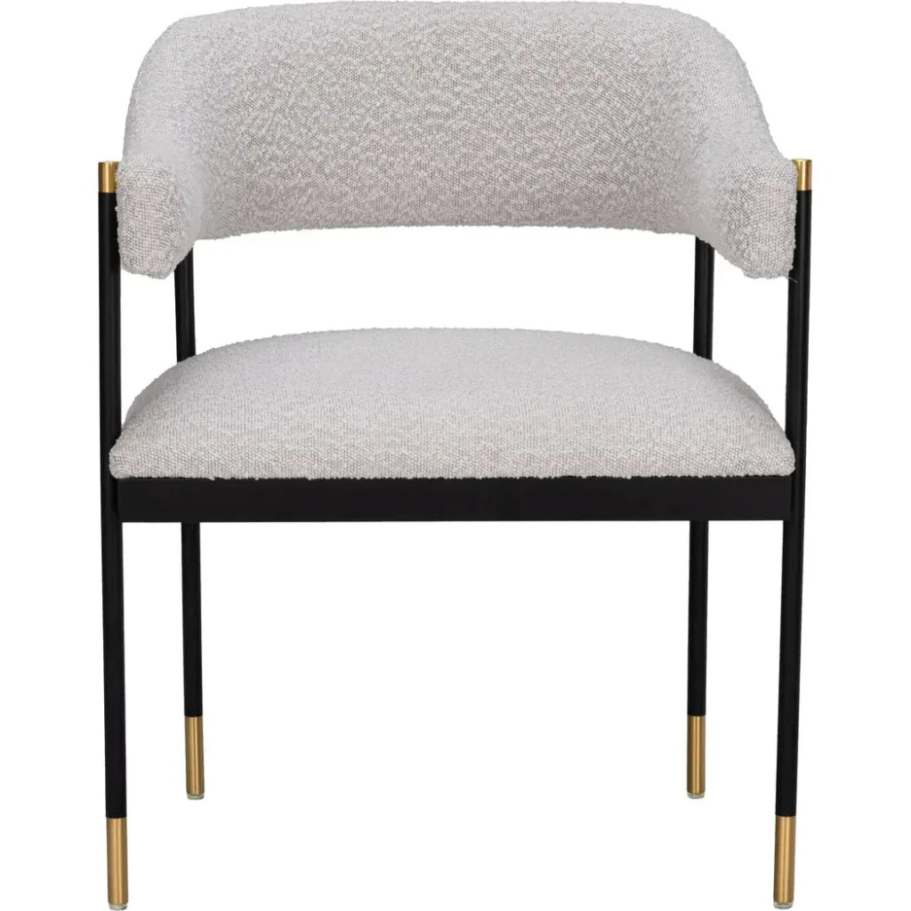 Zuo Modern Zadar Misty Gray Dining Arm Chair