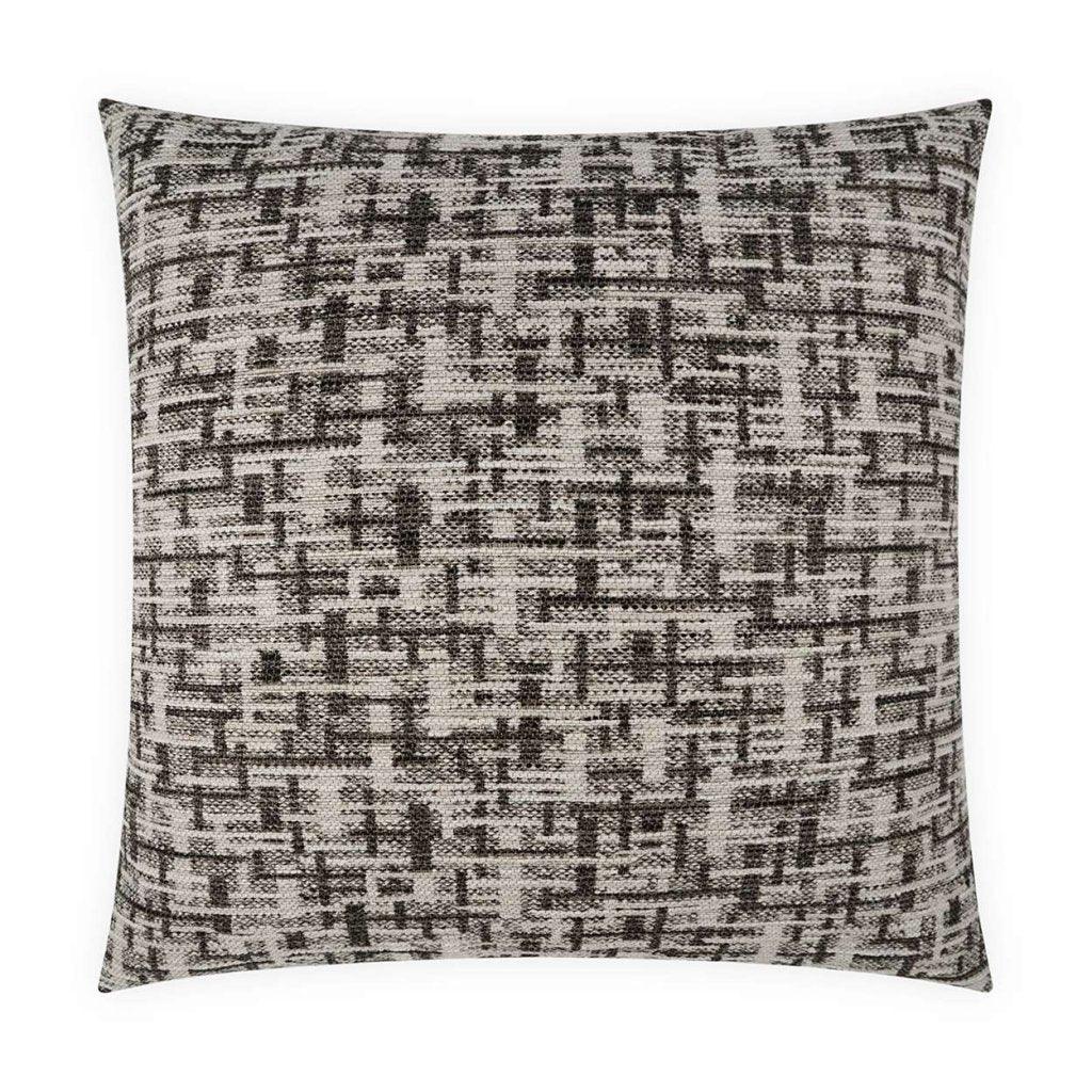 Zahwe Hamdmade Grey Outdoor Pillow