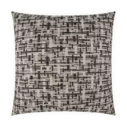 Zahwe Hamdmade Grey Outdoor Pillow
