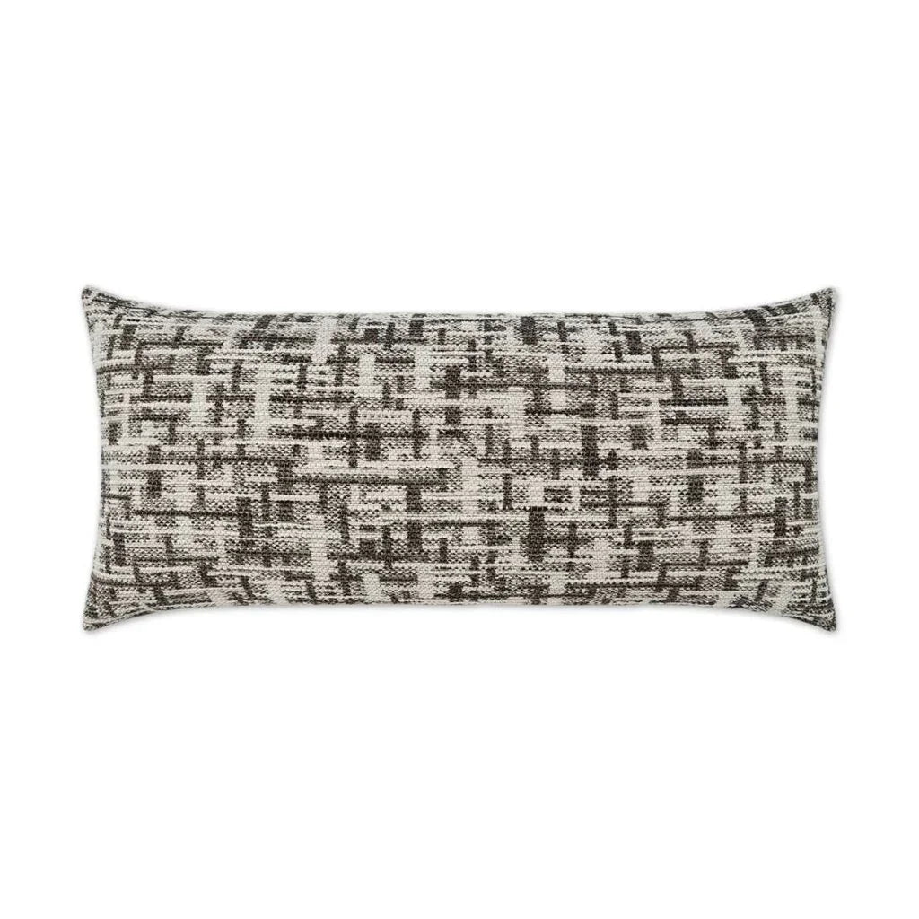 Zahwe Hamdmade Grey Outdoor Pillow