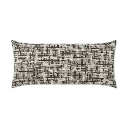 Zahwe Hamdmade Grey Outdoor Pillow
