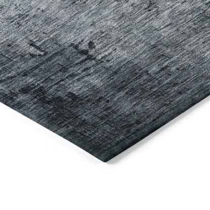 LOOMLAN Rugs Zailor Blue Washable Indoor-Outdoor Rug