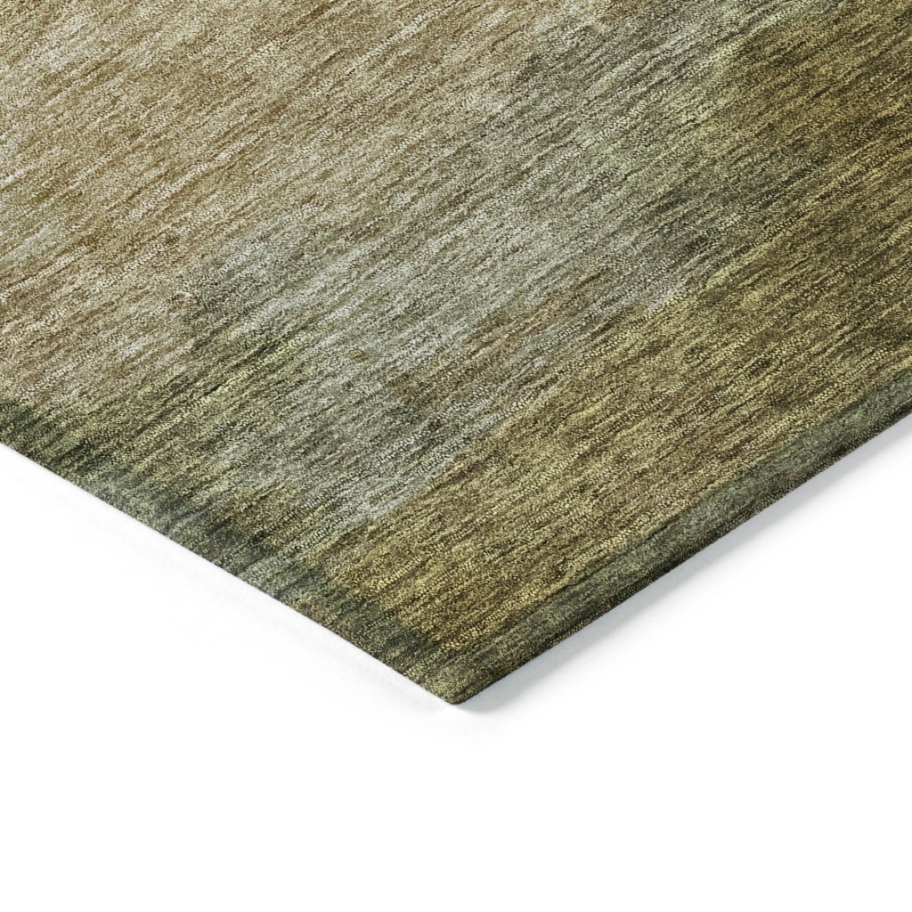 LOOMLAN Rugs Zailor Green Washable Indoor-Outdoor Rug