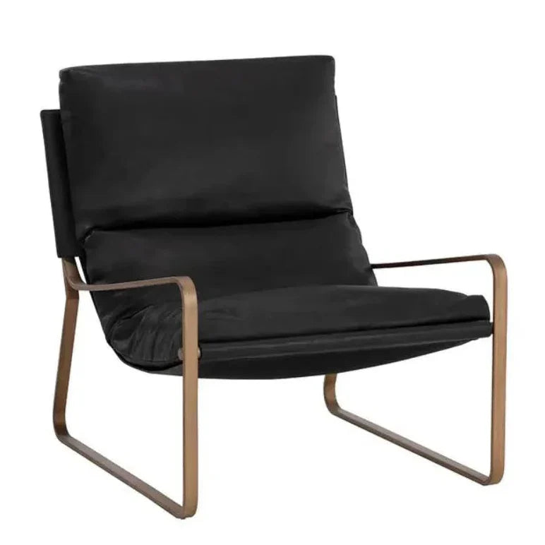 SUNPAN Zancor Leather Lounge Chair