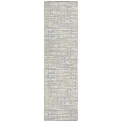 LOOMLAN Rugs Zarifa Beige Washable Indoor-Outdoor Rug