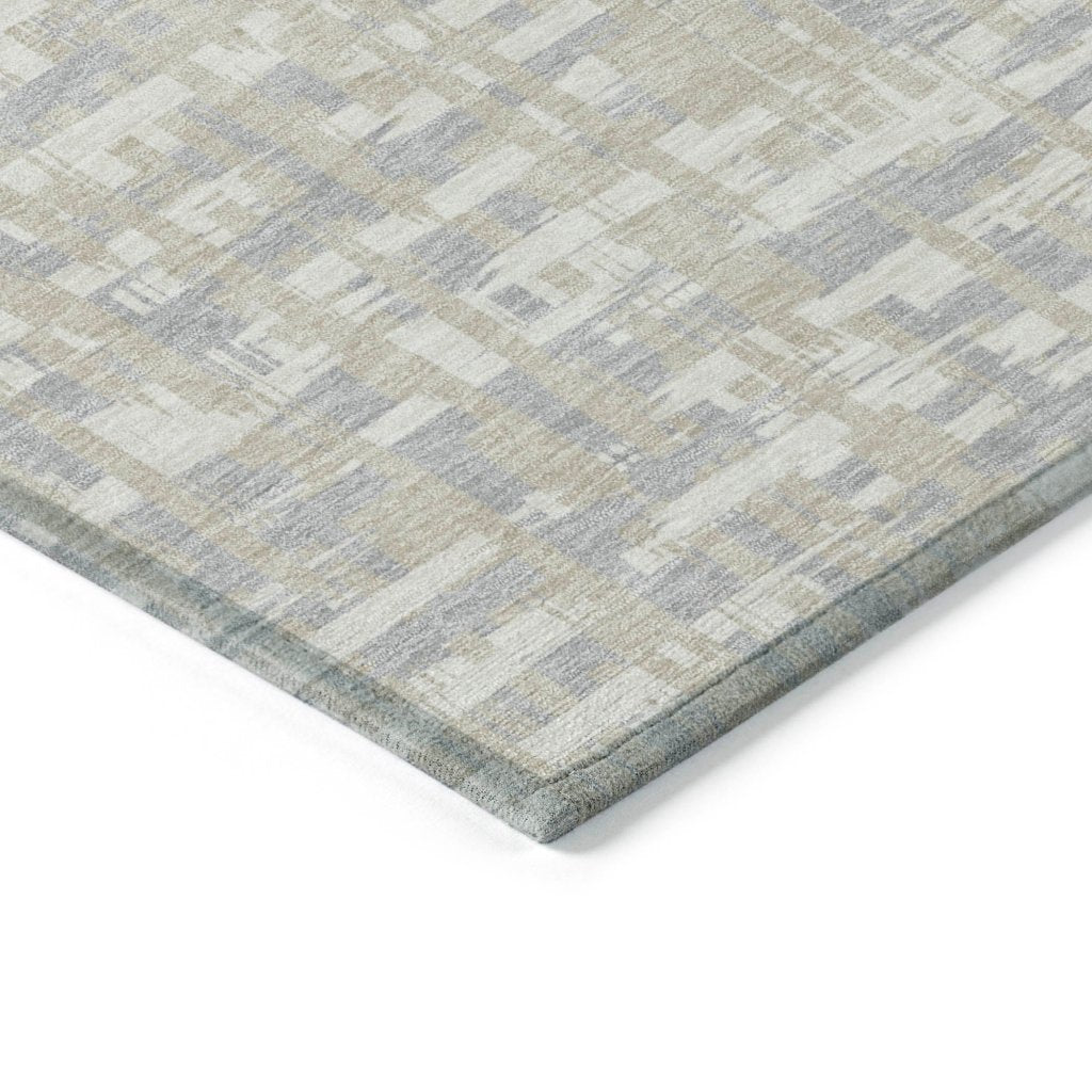 LOOMLAN Rugs Zarifa Beige Washable Indoor-Outdoor Rug
