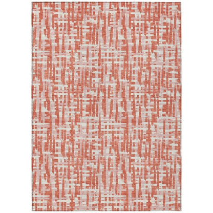 LOOMLAN Rugs Zarifa Coral Washable Indoor-Outdoor Rug