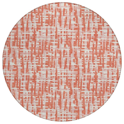 LOOMLAN Rugs Zarifa Coral Washable Indoor-Outdoor Rug