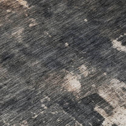 LOOMLAN Rugs Zehara Brown Washable Indoor-Outdoor Rug