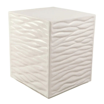 Zen Ceramic Square Garden Stool
