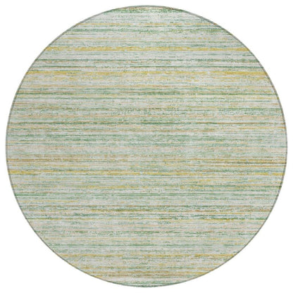 LOOMLAN Rugs Zephyna Mint Washable Indoor-Outdoor Rug