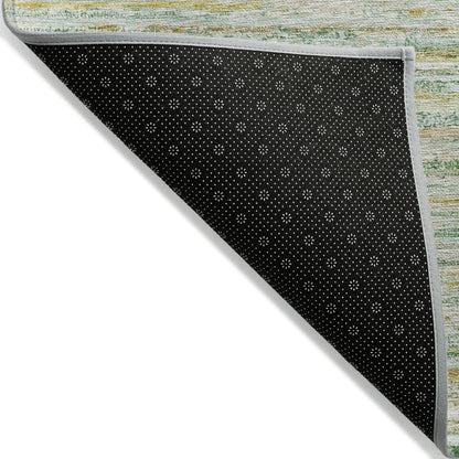 LOOMLAN Rugs Zephyna Mint Washable Indoor-Outdoor Rug
