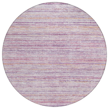 LOOMLAN Rugs Zephyna Pink Washable Indoor-Outdoor Rug