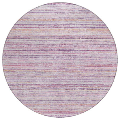 LOOMLAN Rugs Zephyna Pink Washable Indoor-Outdoor Rug