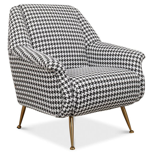Sarreid Ziegfeld Linen Arm Chair