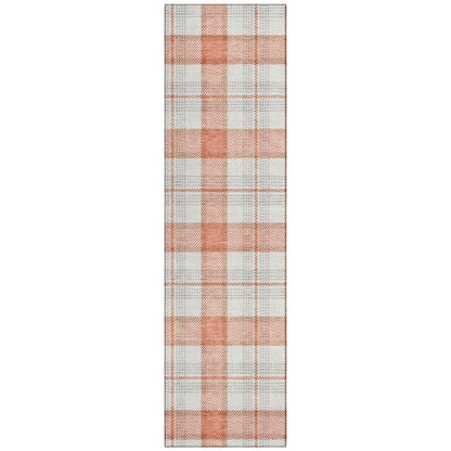LOOMLAN Rugs Zinara Coral Washable Indoor-Outdoor Rug