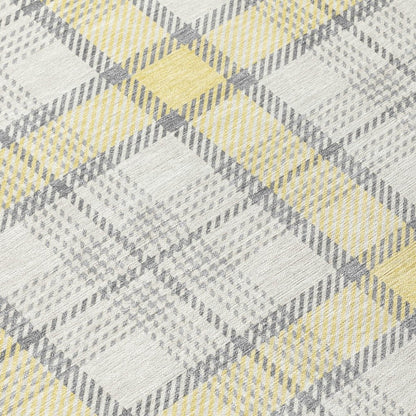 LOOMLAN Rugs Zinara Gold Washable Indoor-Outdoor Rug
