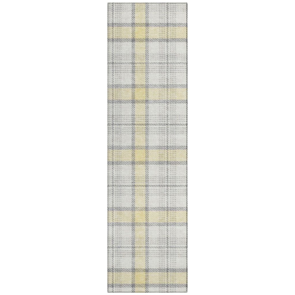 LOOMLAN Rugs Zinara Gold Washable Indoor-Outdoor Rug