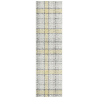 LOOMLAN Rugs Zinara Gold Washable Indoor-Outdoor Rug