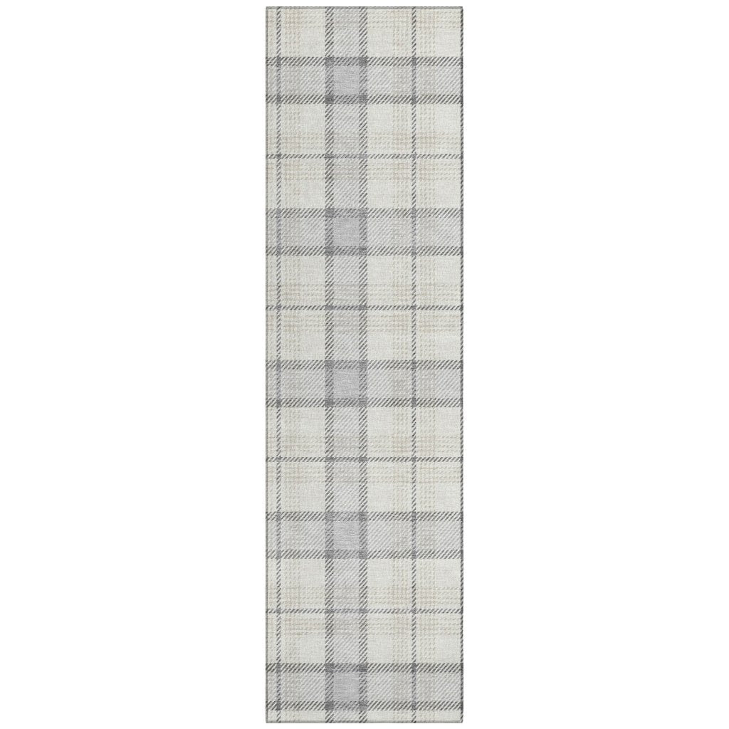 Zinara Gray Washable Indoor - Outdoor Rug - LOOMLAN - LOOMLAN Rugs - Outdoor Rugs