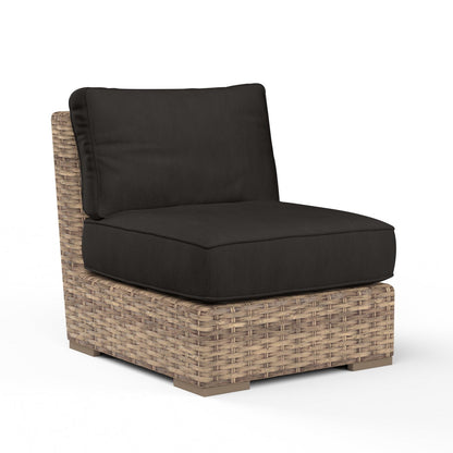 Havana Sunbrella Upholstered Armless Outdoor Club Chair