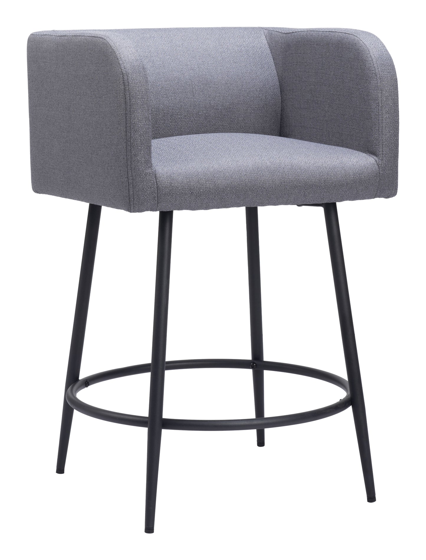 Horbat Counter Stool (Set of 2) Gray