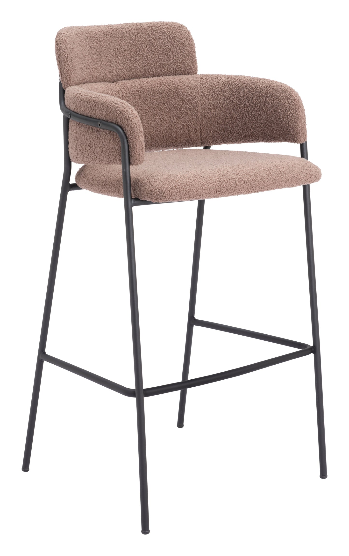 Marcel Barstool (Set of 2) Brown