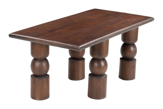 Split Coffee Table Brown