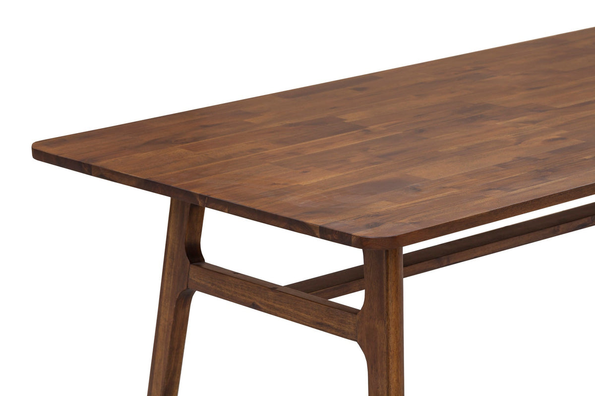 LH Home Remix Solid Wood Dining Table for 6 People