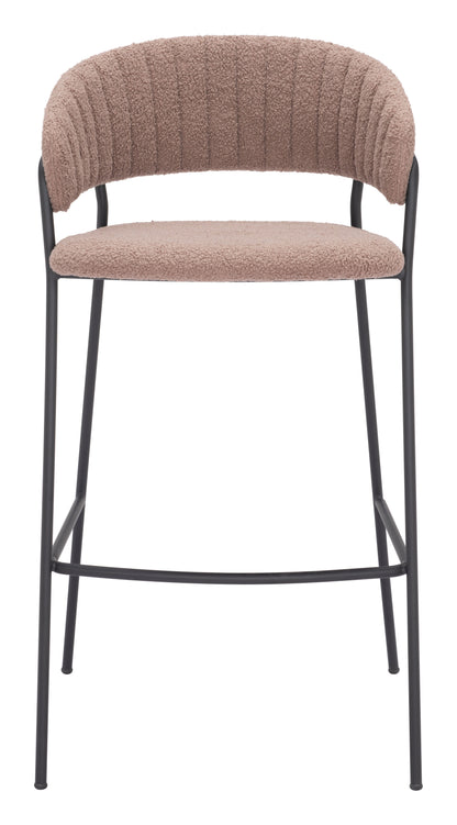 Josephine Barstool (Set of 2) Brown