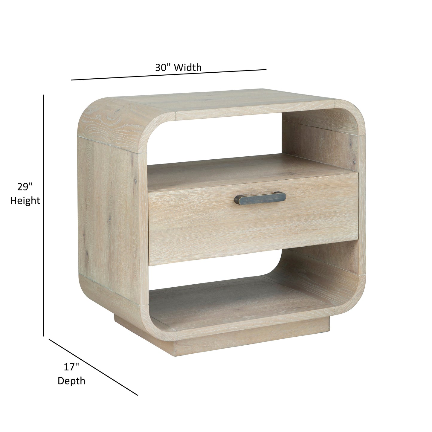 Melia 1-drawer Nightstand