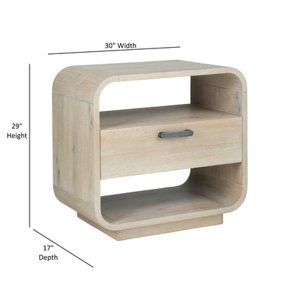 Melia 1-drawer Nightstand