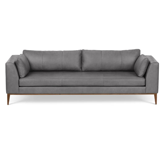 Largo Organic Leather Sofa