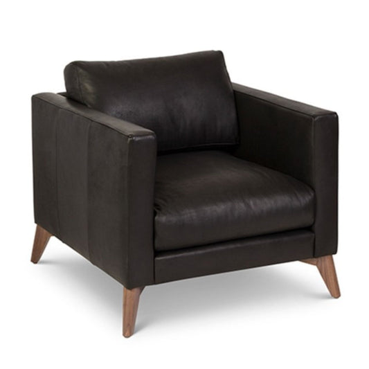 Burbank Leather Club Chair Environmentally Friendly