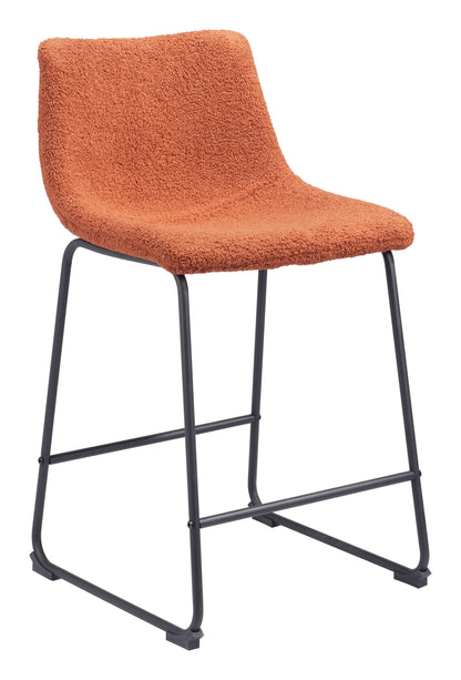 Smart Counter Stool (Set of 2) Burnt Orange