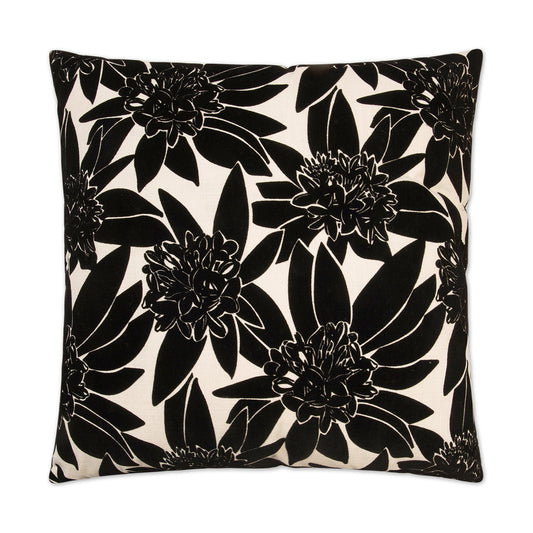 D.V. Kap Maui Black Throw Pillow With Insert